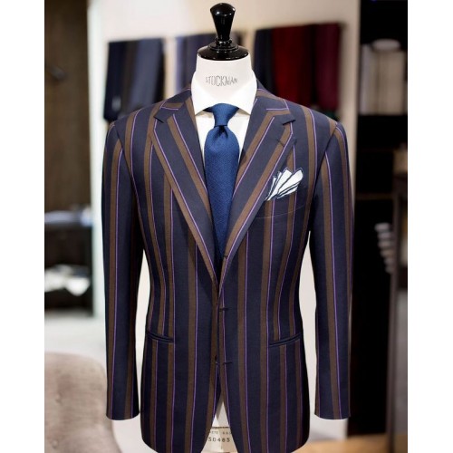 Fox Brothers Mr.Slowboy Sporting Stripes by WWChan Tailor